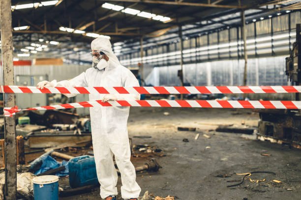 Professional Biohazard technician working in Glassboro, NJ